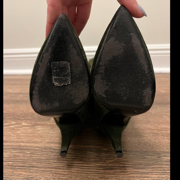 Saint Laurent Era 110 Boot in Military Green Cachemire - Picture 5 of 9